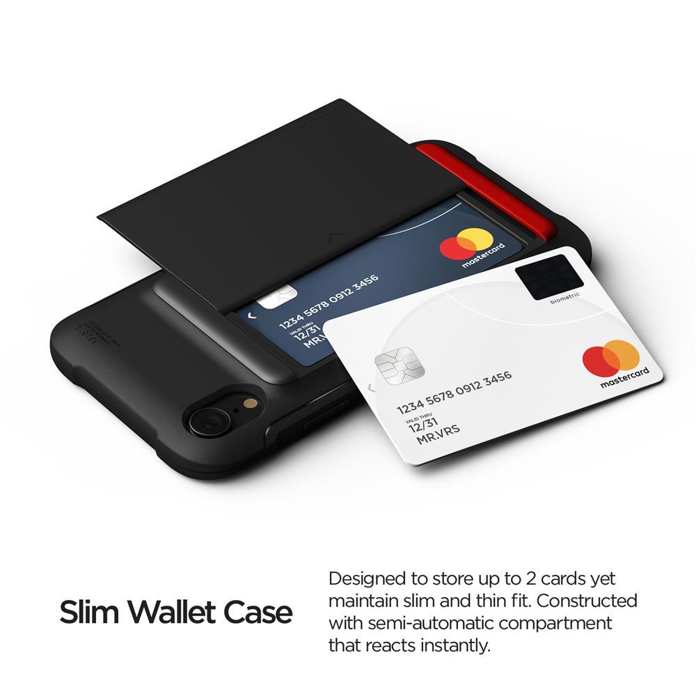 VERUS
VRS DESIGN | Damda Glide Shield Skal iPhone XR - Svart