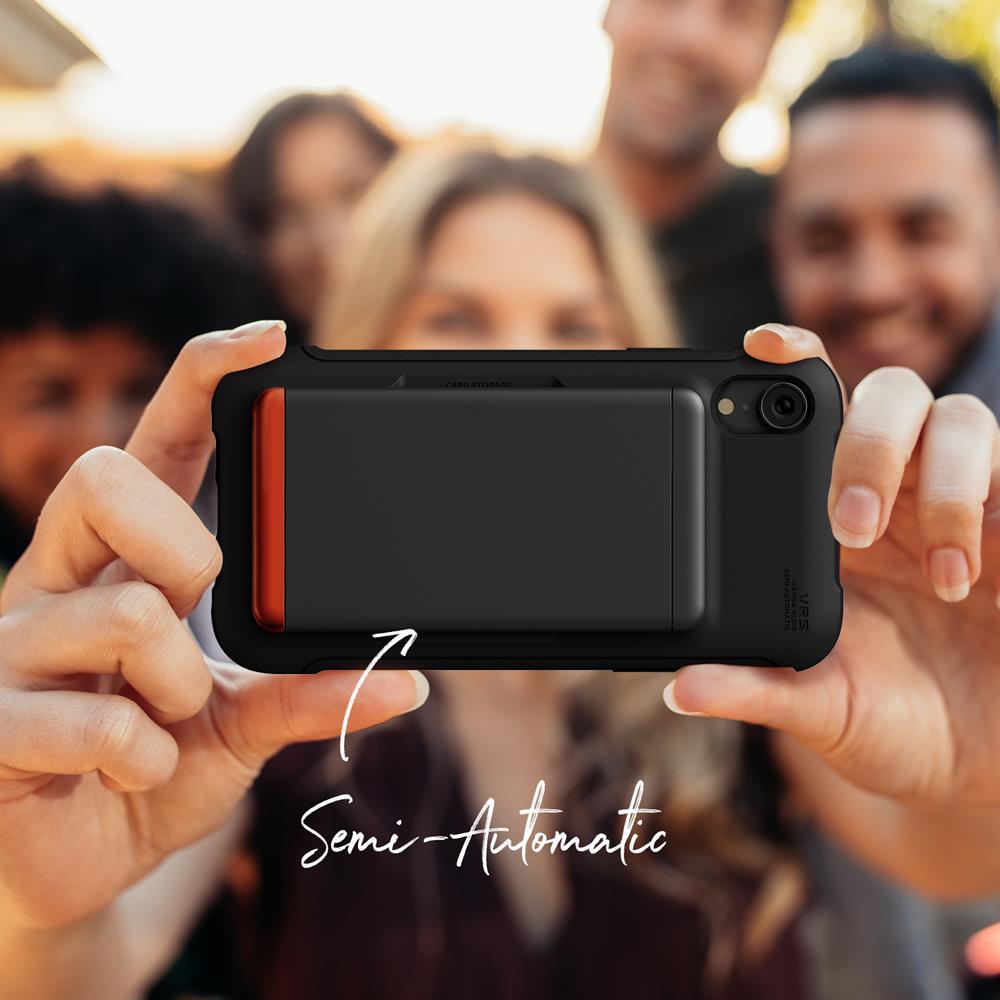 VERUS
VRS DESIGN | Damda Glide Shield Skal iPhone XR - Svart