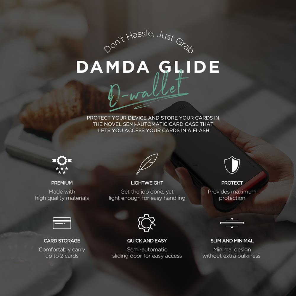 VERUS
VRS DESIGN | Damda Glide Shield Skal iPhone XR - Svart