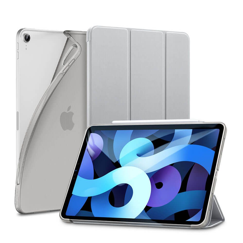 ESR - ESR Rebound Slim Fodral iPad Air 4/5 (2020/2022) - Silver Grå
