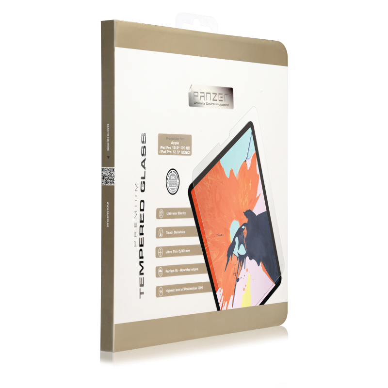 Panzer - Panzer - Härdat Glas iPad Pro 12.9 2018/2020