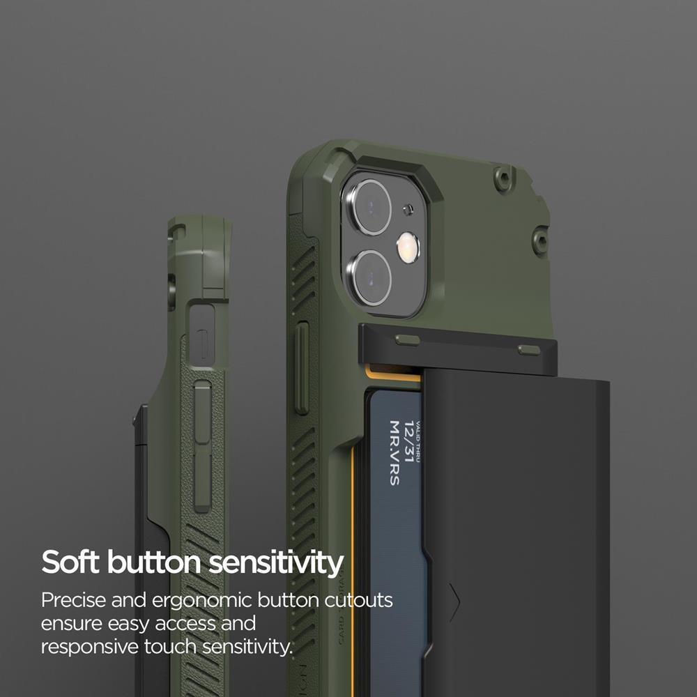VERUS
VRS DESIGN | Damda Glide Pro Skal iPhone 11 Pro Max - Grön