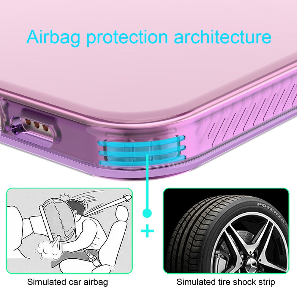 A-One Brand - TPU Skal iPhone 12 & 12 Pro - Lila