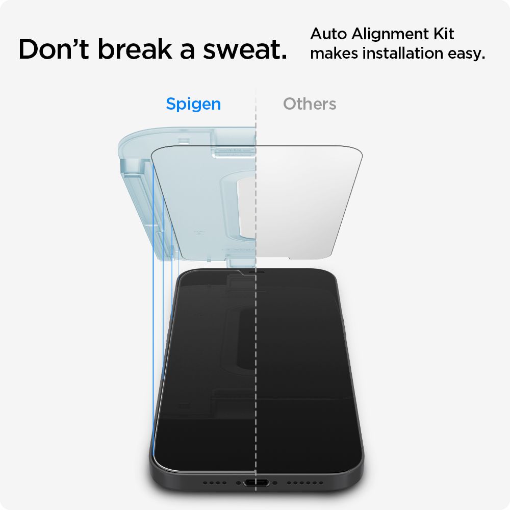 Spigen
SPIGEN Ez Fit 2-Pack Härdat Glas.Tr iPhone 12 & iPhone 12 Pro