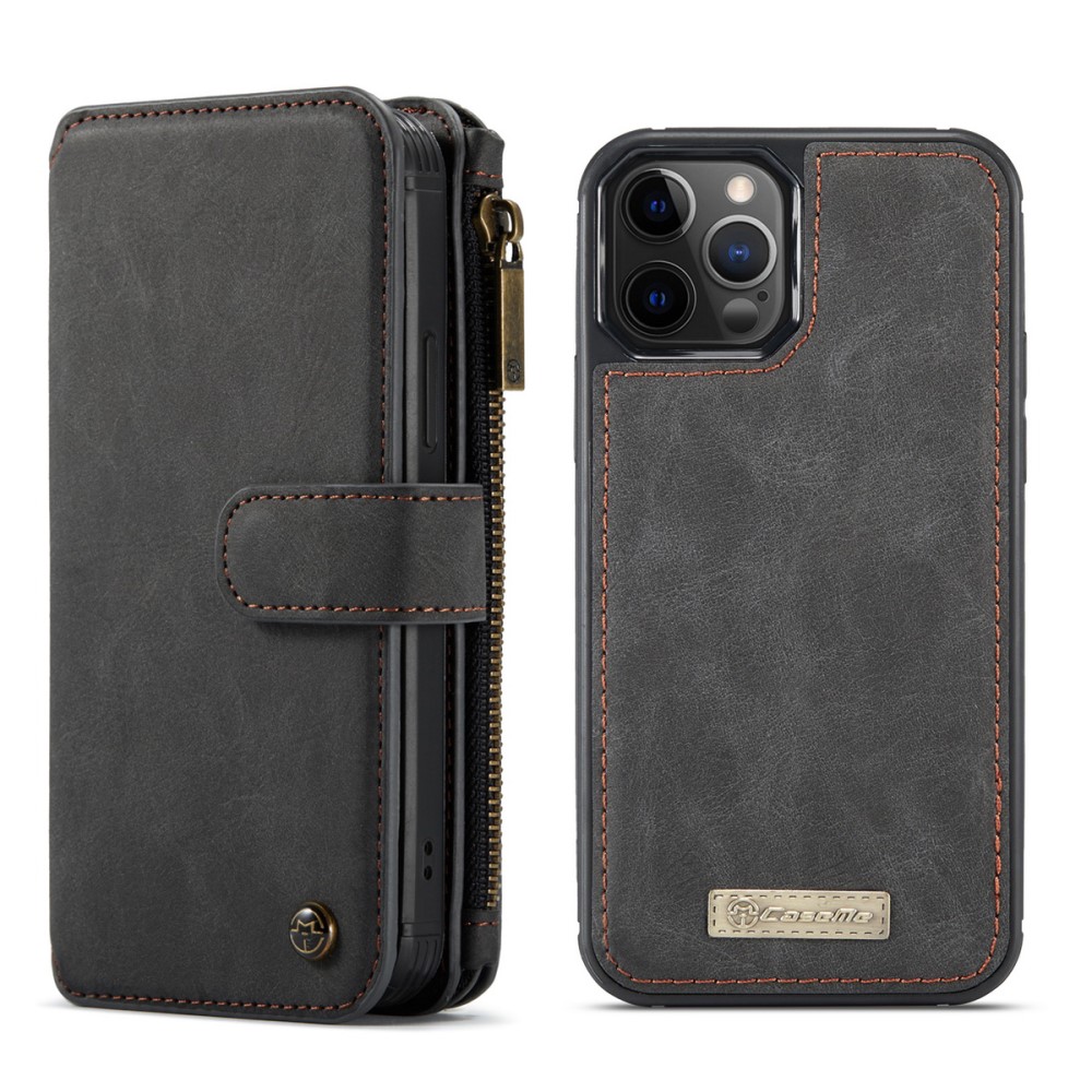 Caseme
CASEME Detachable Äkta Läder Plånboksfodral iPhone 12 Mini - Svart