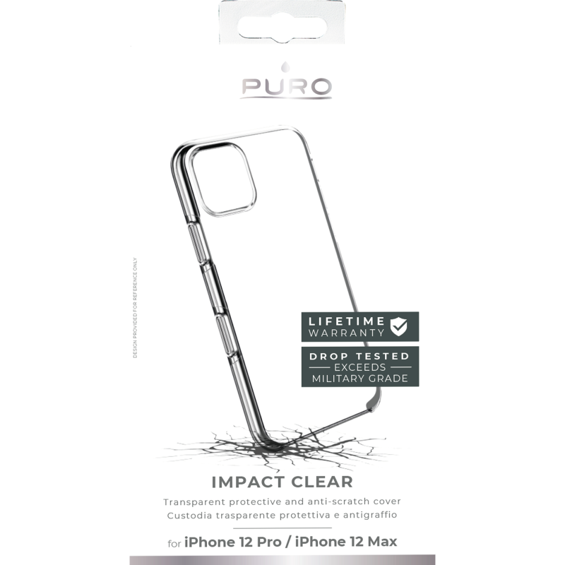 Puro
Puro Impact Clear iPhone 12 & 12 Pro - Transparent