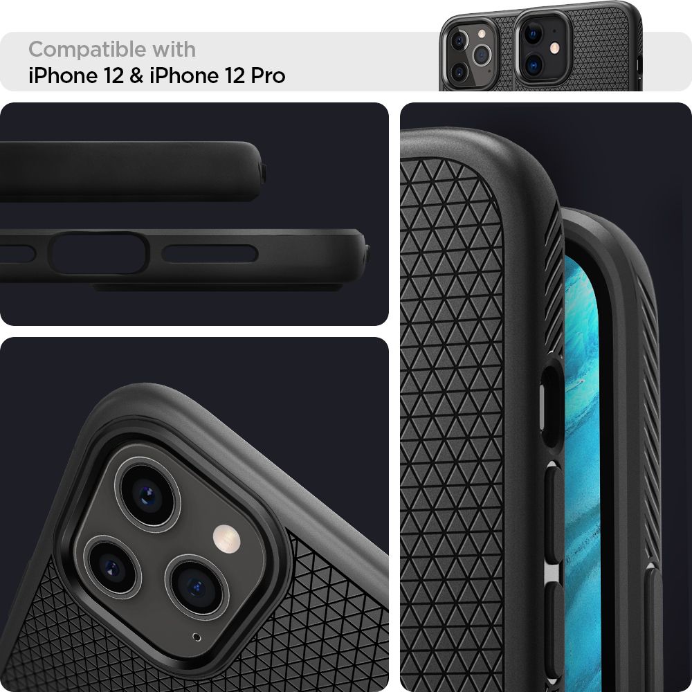 Spigen
SPIGEN Liquid Air iPhone 12 & 12 Pro - Matte Black