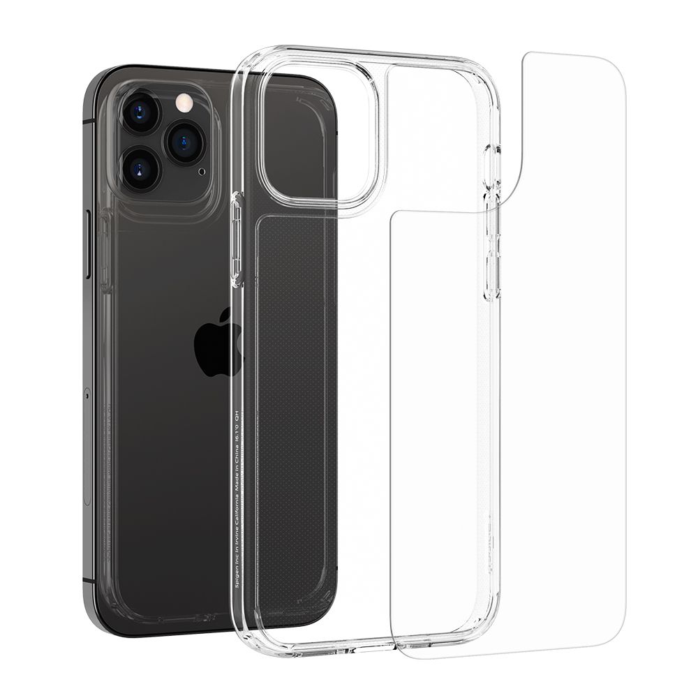 Spigen
SPIGEN Quartz Hybrid iPhone 12 & 12 Pro - Crystal Clear