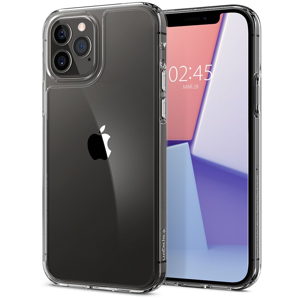 Spigen
SPIGEN Quartz Hybrid iPhone 12 & 12 Pro - Crystal Clear