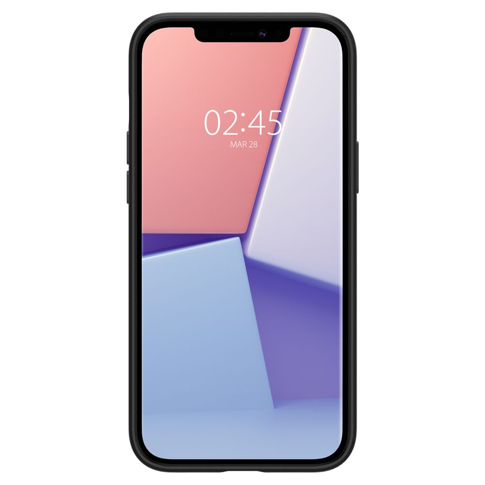 Spigen - SPIGEN Thin Fit iPhone 12 & 12 Pro - Svart