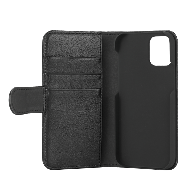 Essentials
Essentials | 3 cards PU Plånboksfodral iPhone 12 mini - Svart