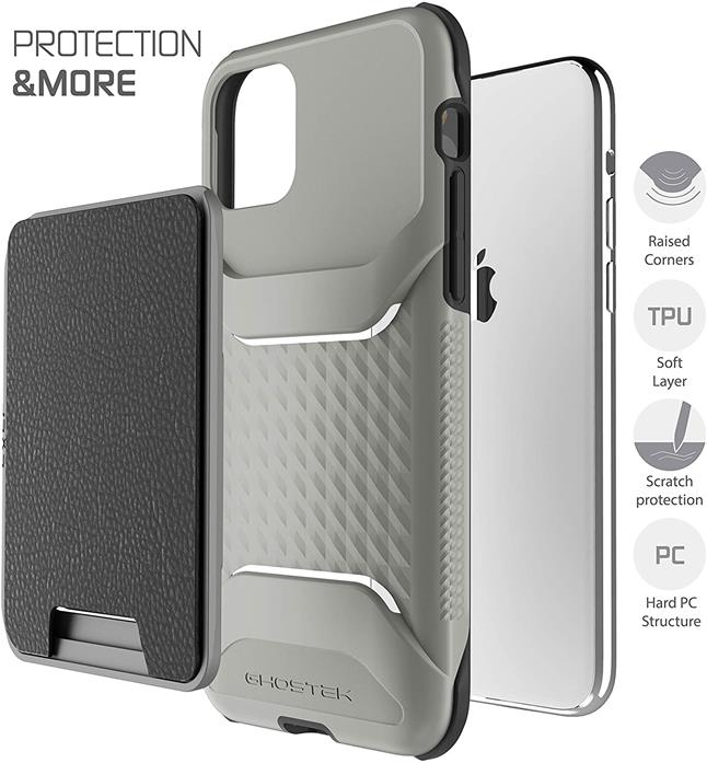 Ghostek
Ghostek | Magnetic Wallet Korthållare Skal iPhone 12 Mini - Svart