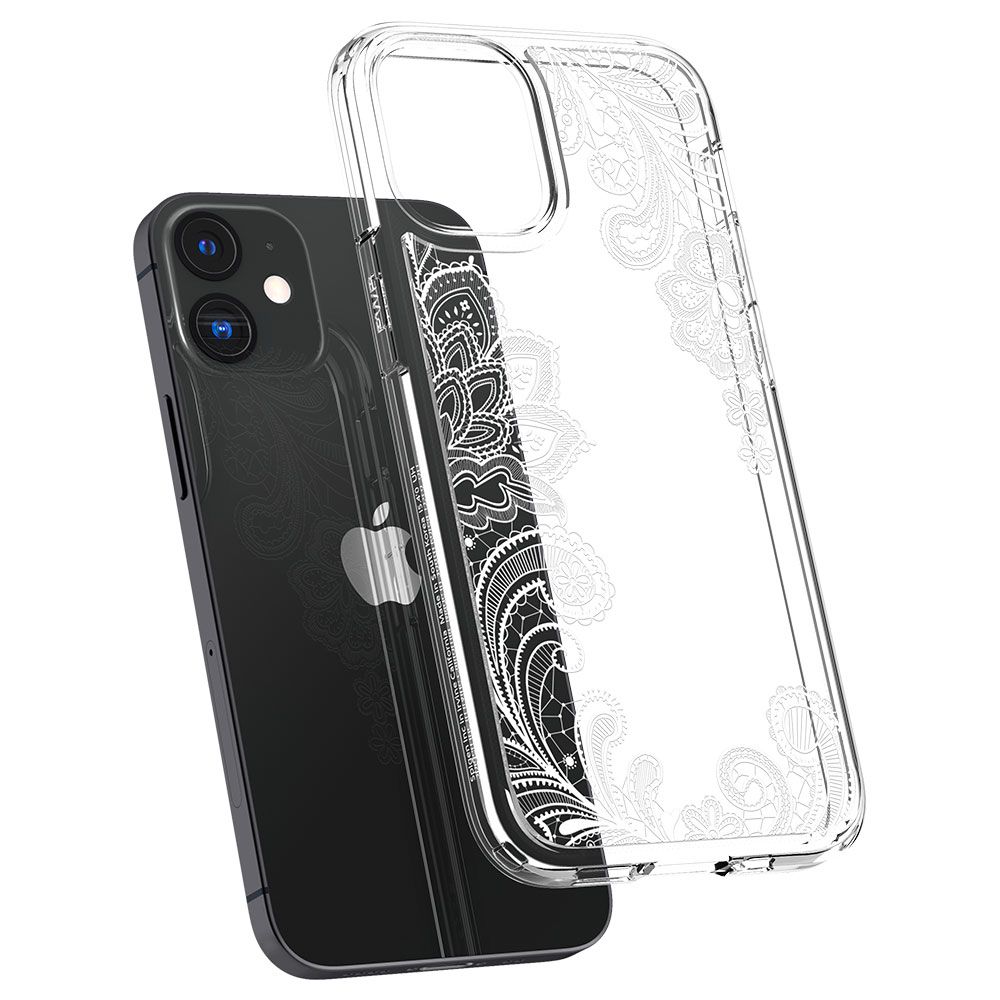 Spigen
SPIGEN Cyrill Cecile Skal iPhone 12 Mini - White Mandala