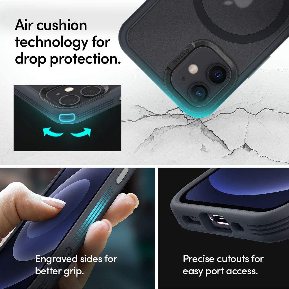 Spigen
Spigen - Cyrill Color Brick Magsafe iPhone 12 Mini - Graphite