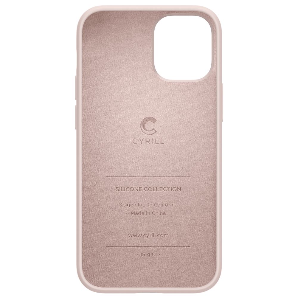 Spigen
SPIGEN Cyrill Silicone Skal iPhone 12 Mini - Pink Sand