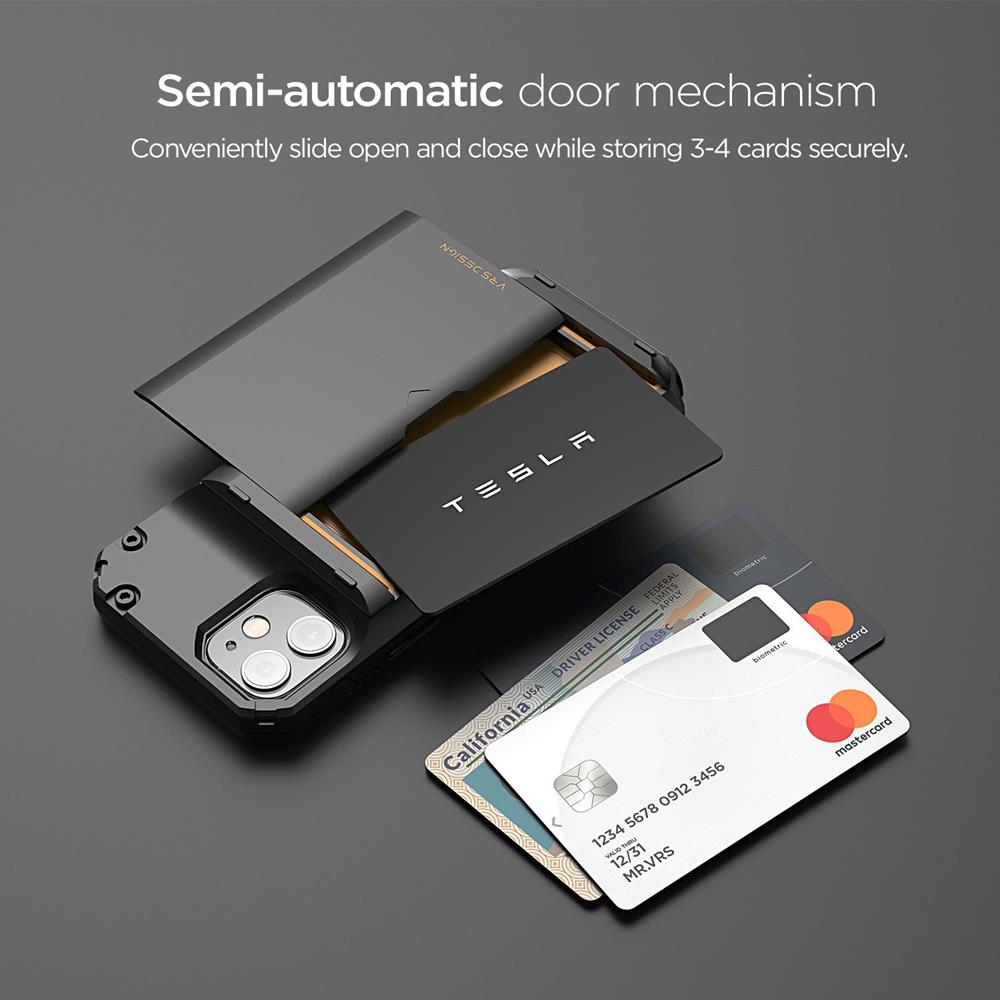VERUS
VRS DESIGN | Damda Glide Pro Skal iPhone 12 Mini - Svart