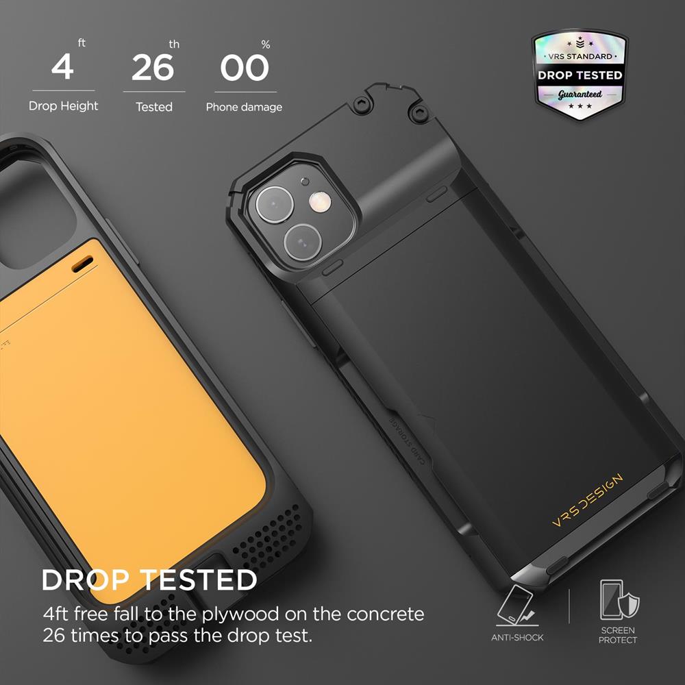 VERUS
VRS DESIGN | Damda Glide Pro Skal iPhone 12 Mini - Svart
