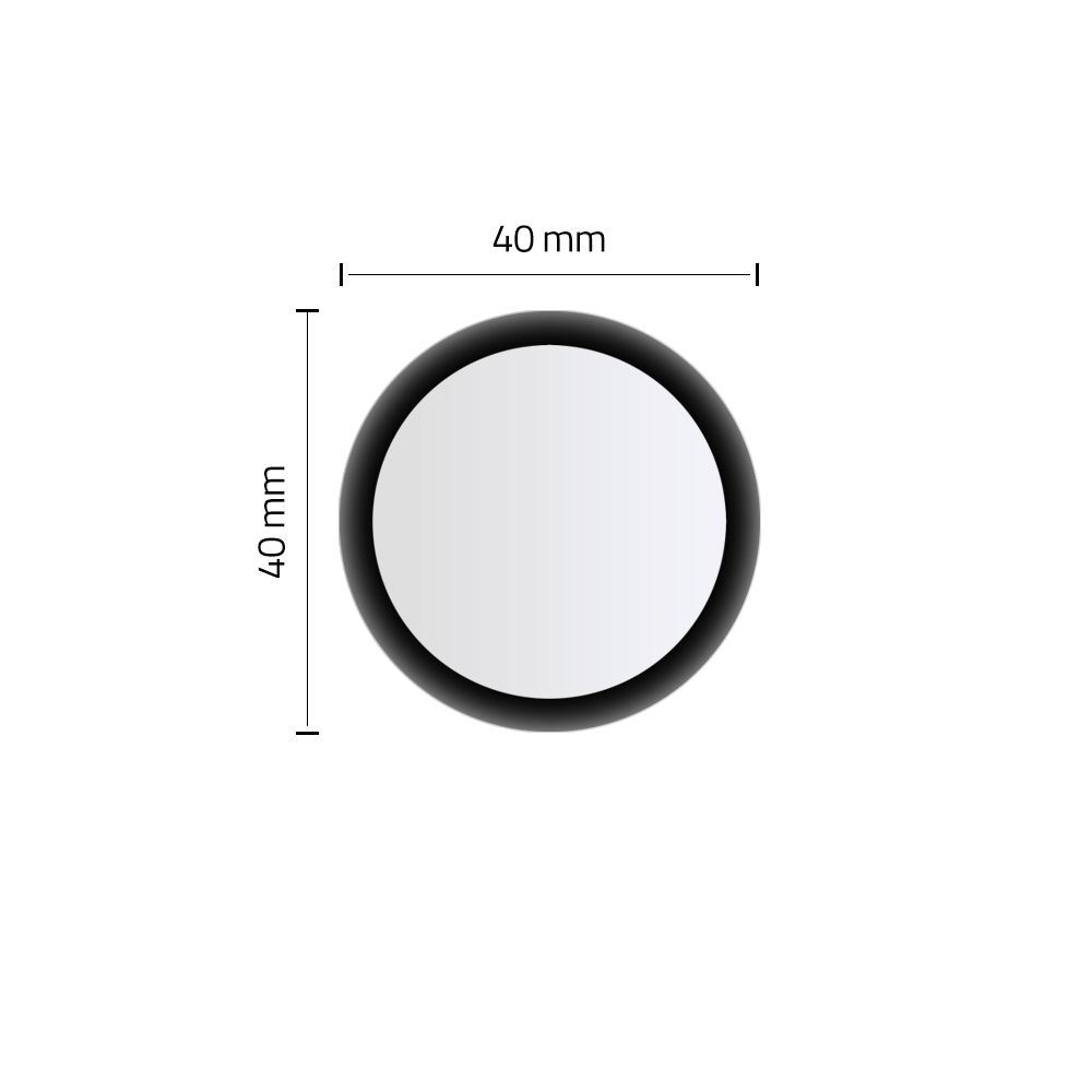 Hofi - HOFI Hybrid Härdat Glas Huawei Watch Gt 2 42mm - Svart