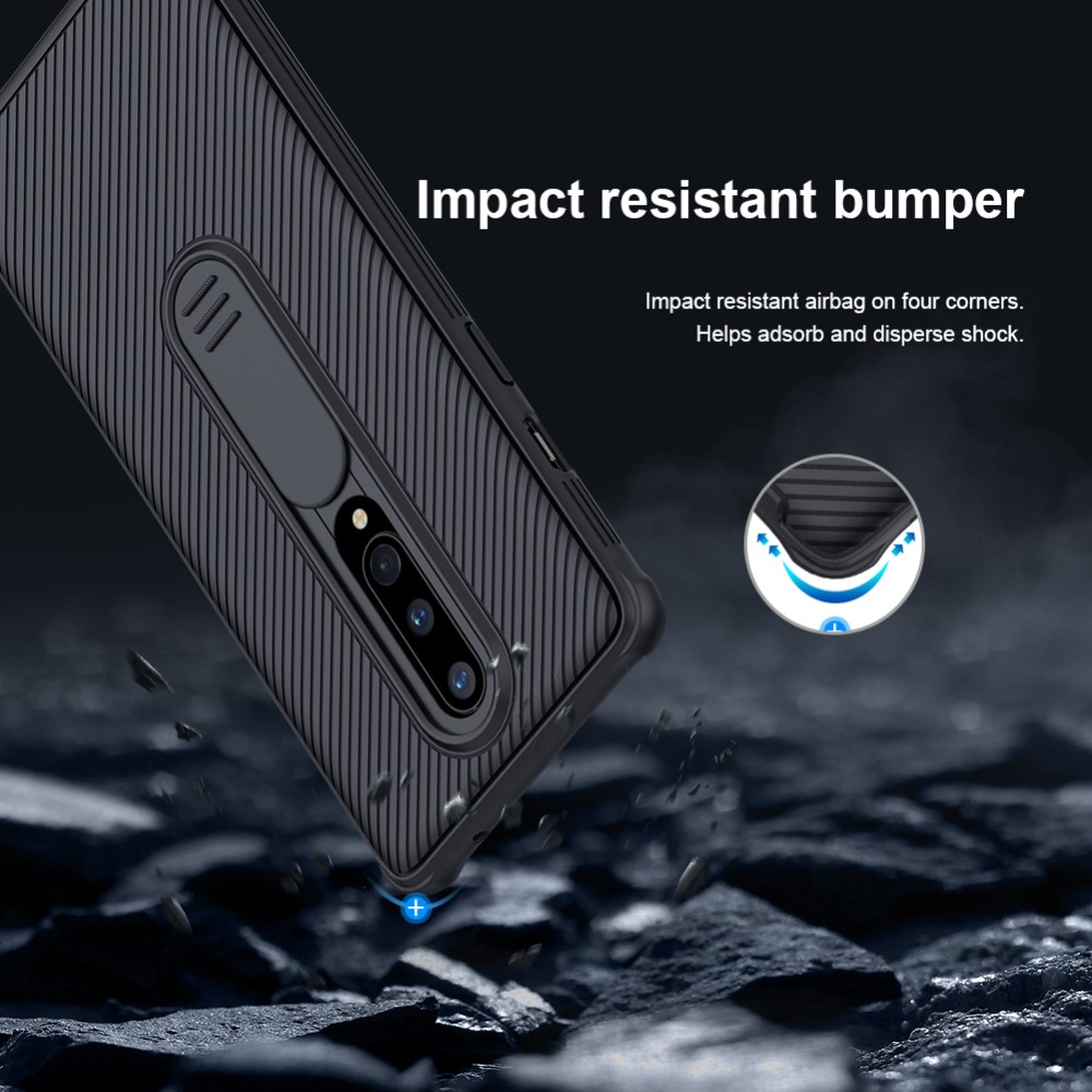 Nillkin
NILLKIN CamShield Mobilskal OnePlus 8 - Svart