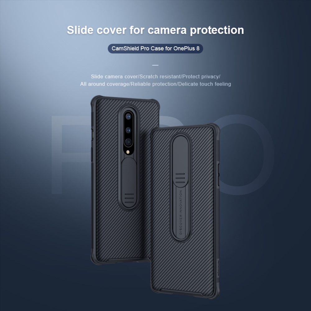 Nillkin
NILLKIN CamShield Mobilskal OnePlus 8 - Svart