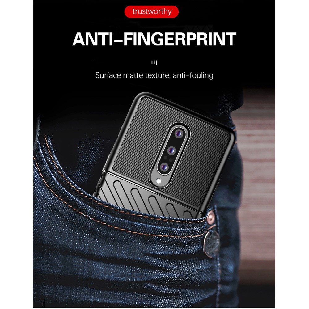 OEM
Thunder Twill Texture Skal OnePlus 8 - Svart