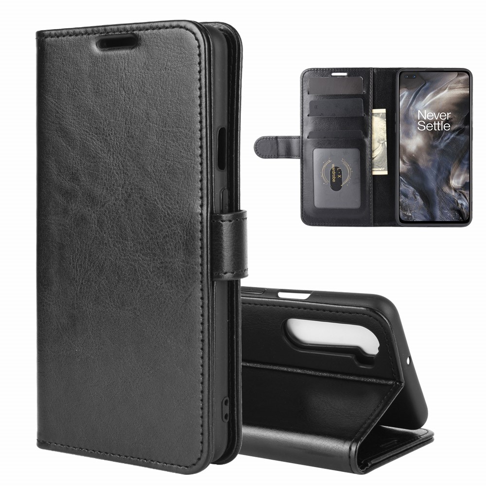 OEM
Crazy Horse Fodral Till OnePlus Nord - Svart