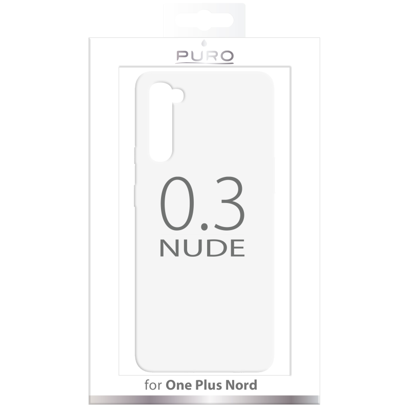 Puro
Puro - Nude Mobilskal OnePlus Nord - Transparent