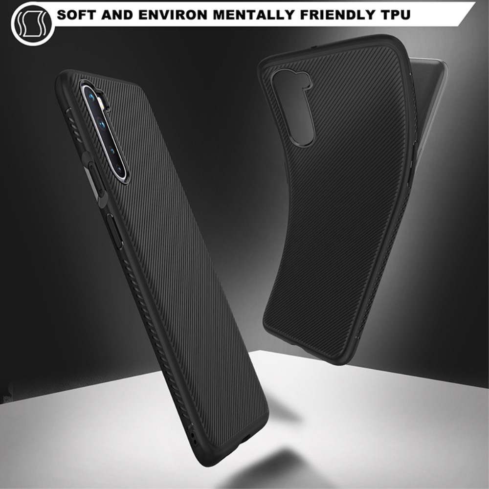 OEM
Jazz Twill Texture Skal Till OnePlus Nord - Svart