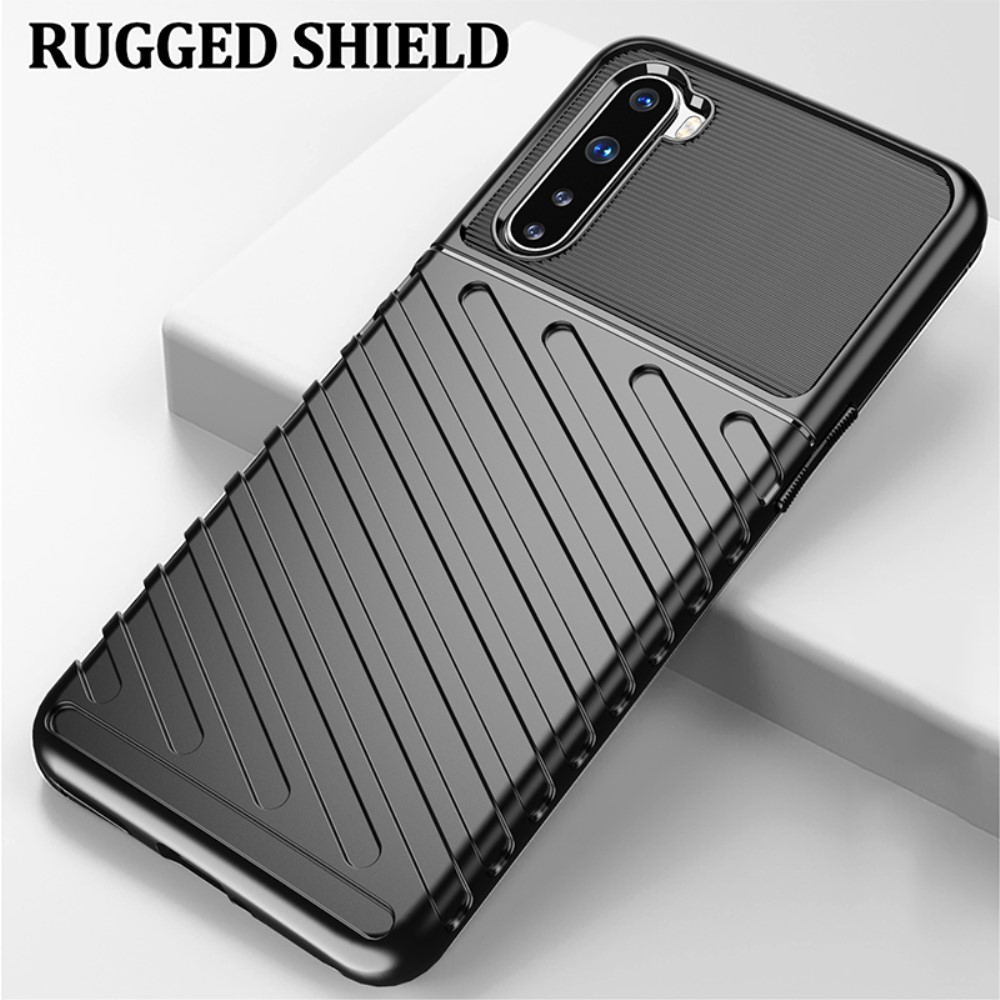 OEM
Thunder Twill Texture Skal Till OnePlus Nord - Svart