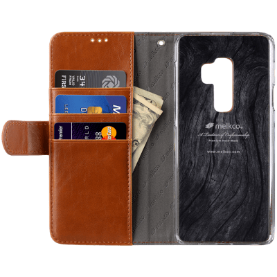 Melkco
Melkco Plånboksfodral till Samsung Galaxy S9 Plus - Brun