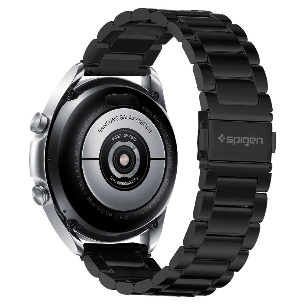 Spigen - SPIGEN Modern Fit Band Galaxy Watch 4/5/5 Pro (40/42/44/45/46mm) - Svart