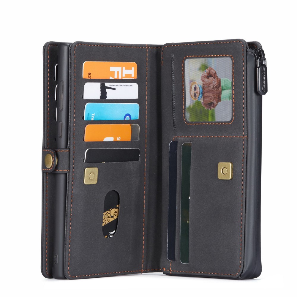 UTGATT1 - CASEME Galaxy S20 Ultra Plånboksfodral 2-in-1 Detachable - Svart