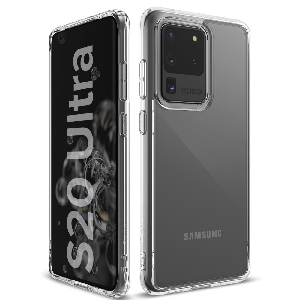 Ringke
RINGKE Fusion Shock Absorption Skal till Samsung Galaxy S20 Ultra - Clear