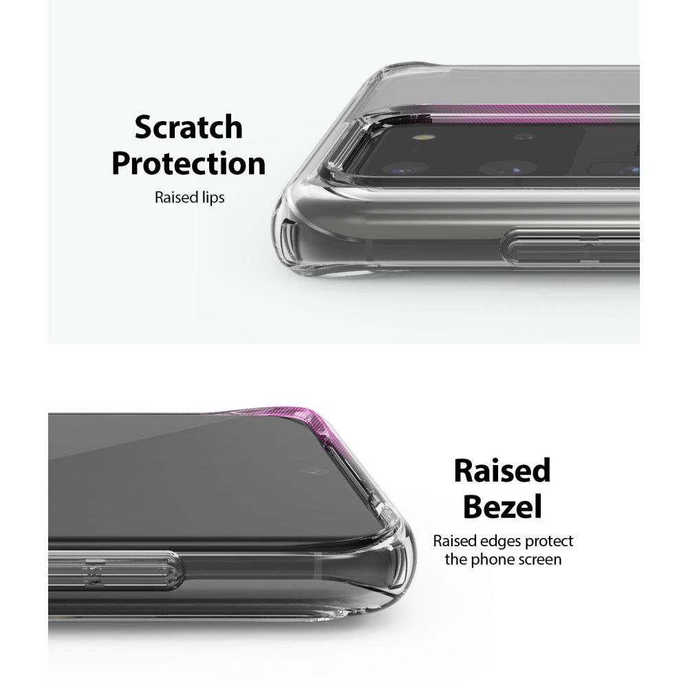 Ringke
RINGKE Fusion Shock Absorption Skal till Samsung Galaxy S20 Ultra - Clear