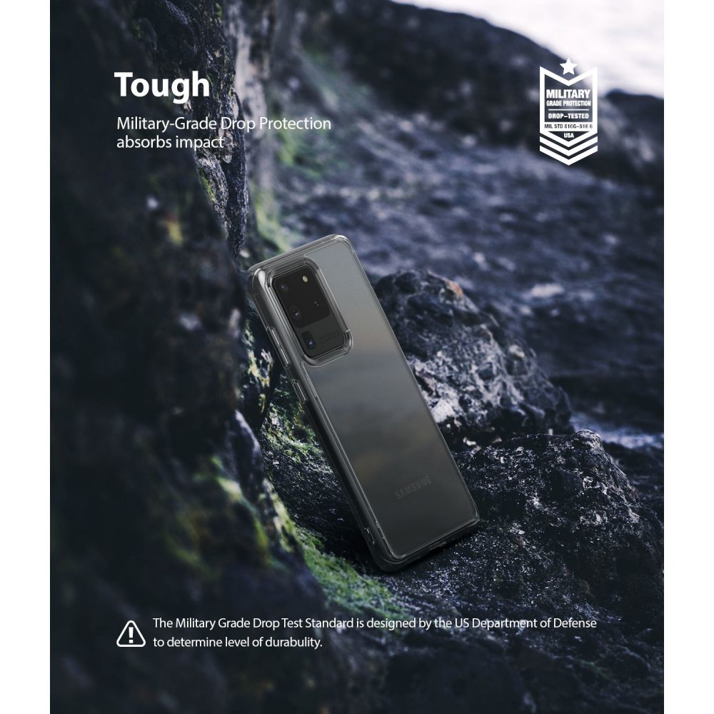 Ringke
RINGKE Fusion Shock Absorption Skal till Samsung Galaxy S20 Ultra - Clear