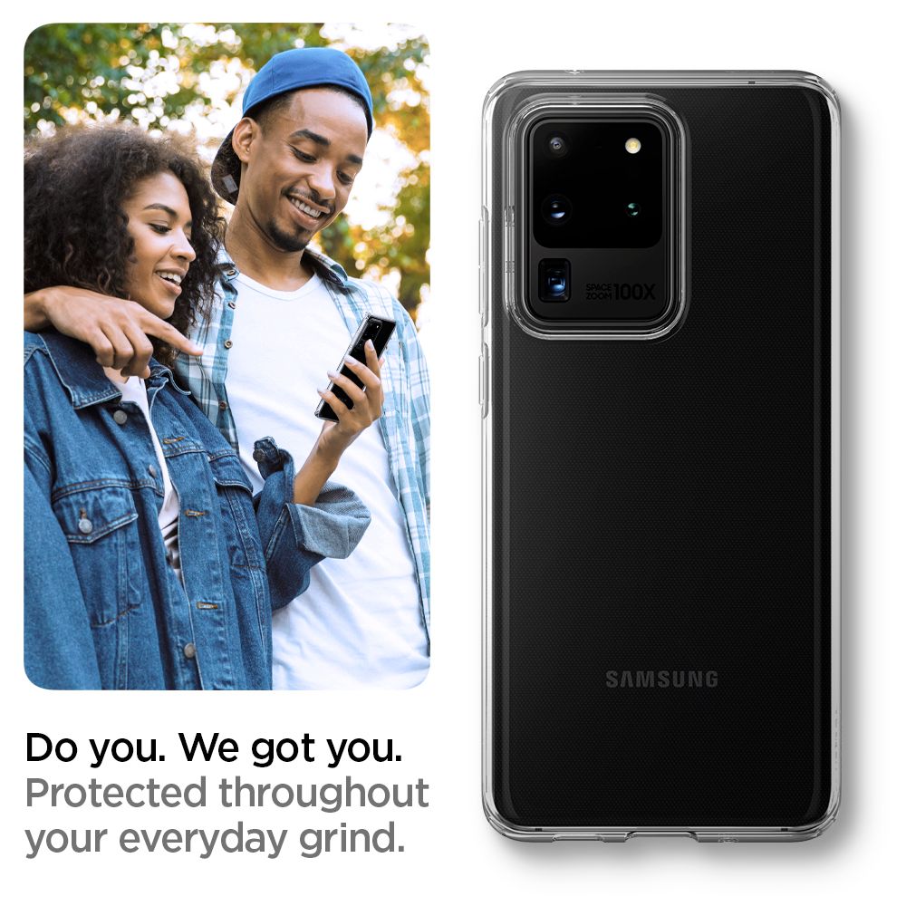 Spigen
SPIGEN Liquid Crystal Skal till Samsung Galaxy S20 Ultra - Clear