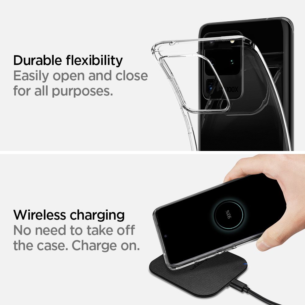 Spigen
SPIGEN Liquid Crystal Skal till Samsung Galaxy S20 Ultra - Clear
