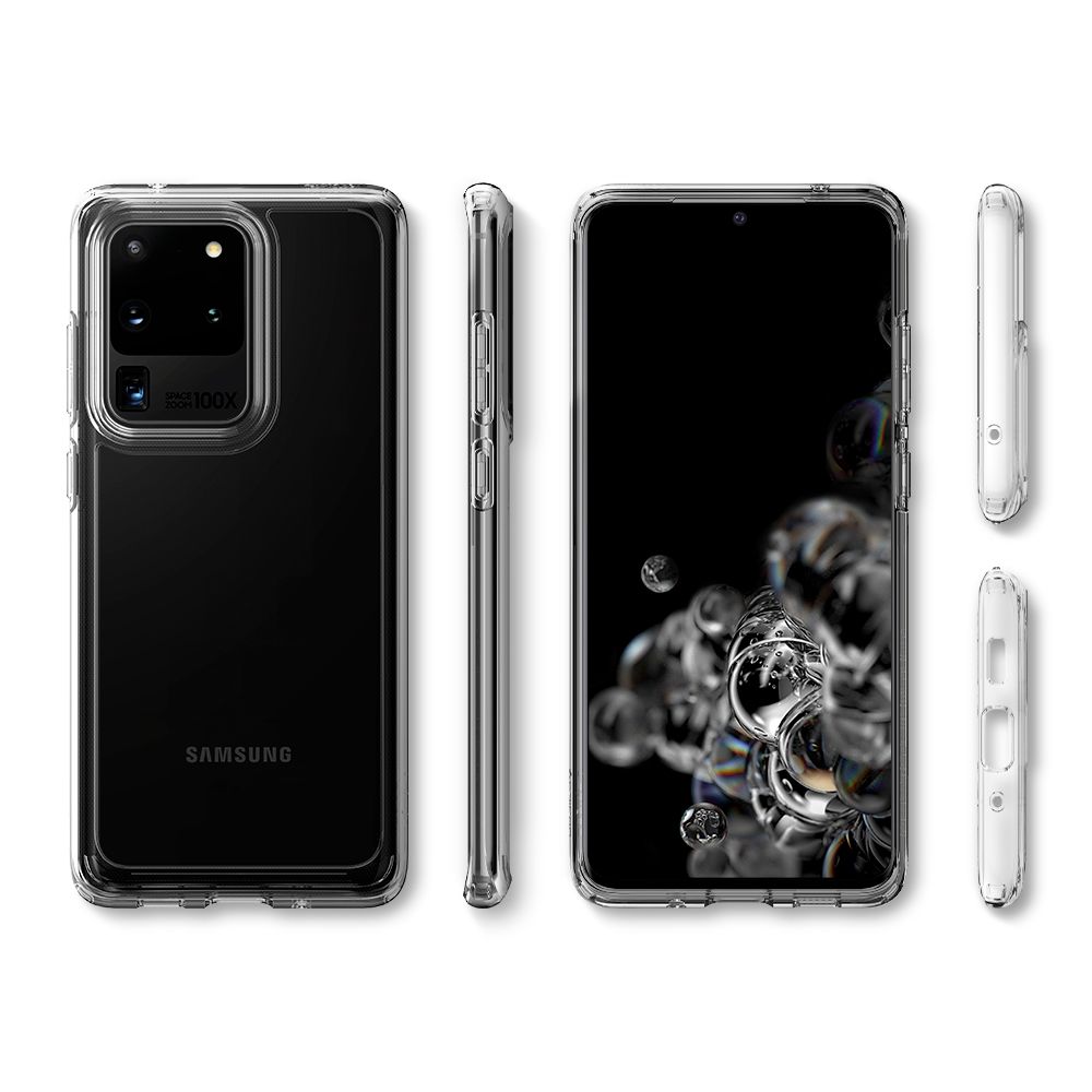 Spigen
SPIGEN Ultra Hybrid Skal till Samsung Galaxy S20 Ultra - Clear
