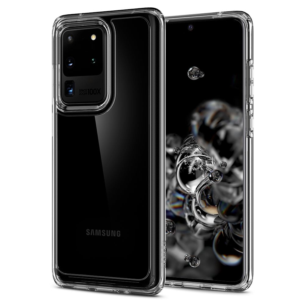 Spigen
SPIGEN Ultra Hybrid Skal till Samsung Galaxy S20 Ultra - Clear