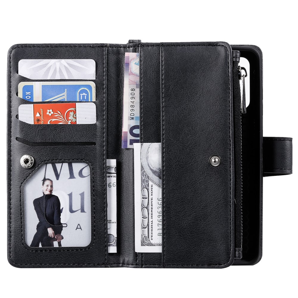 A-One Brand
Zipper Magnet Plånboksfodral till Galaxy S20 Ultra - Svart