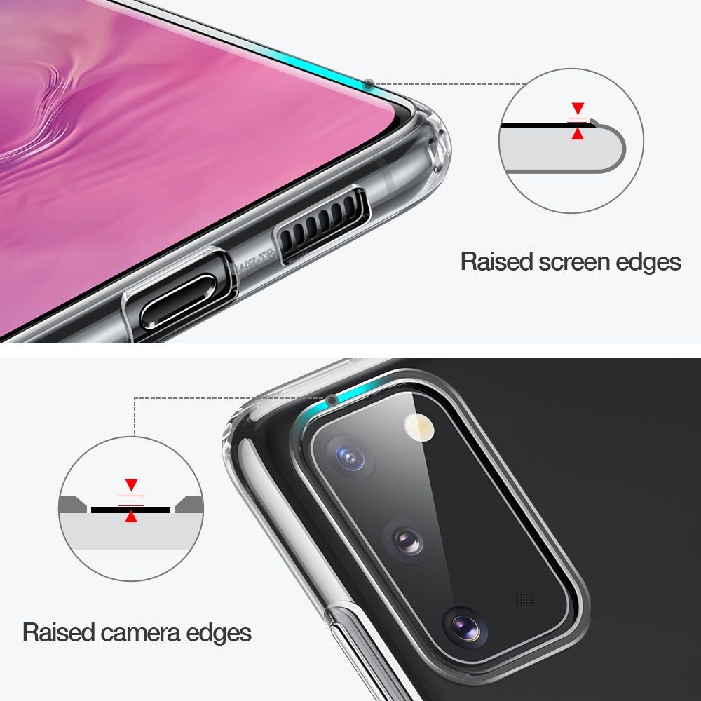 UTGÅTT
ESR Essential mobilskal till Samsung Galaxy S20 - Clear