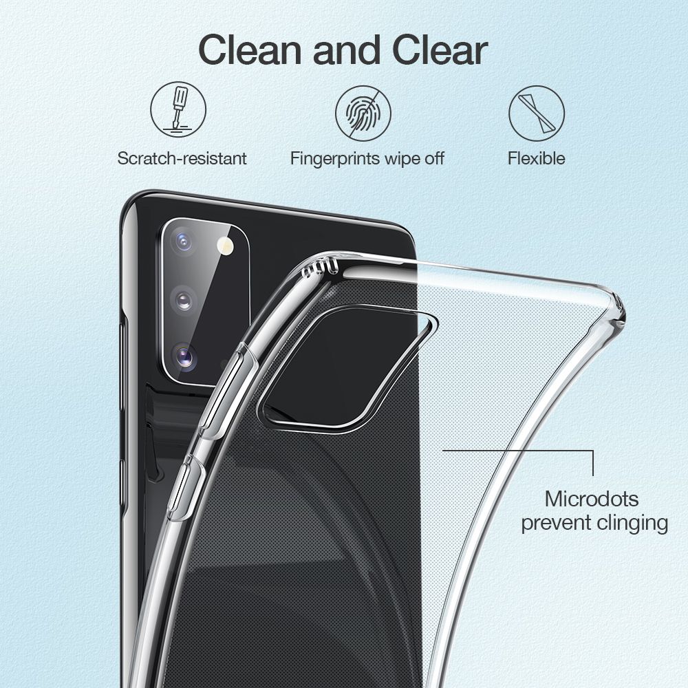 UTGÅTT
ESR Essential mobilskal till Samsung Galaxy S20 - Clear