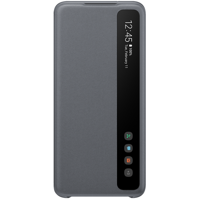 UTGATT5 - Samsung Clear View Cover Galaxy S20 - Grey