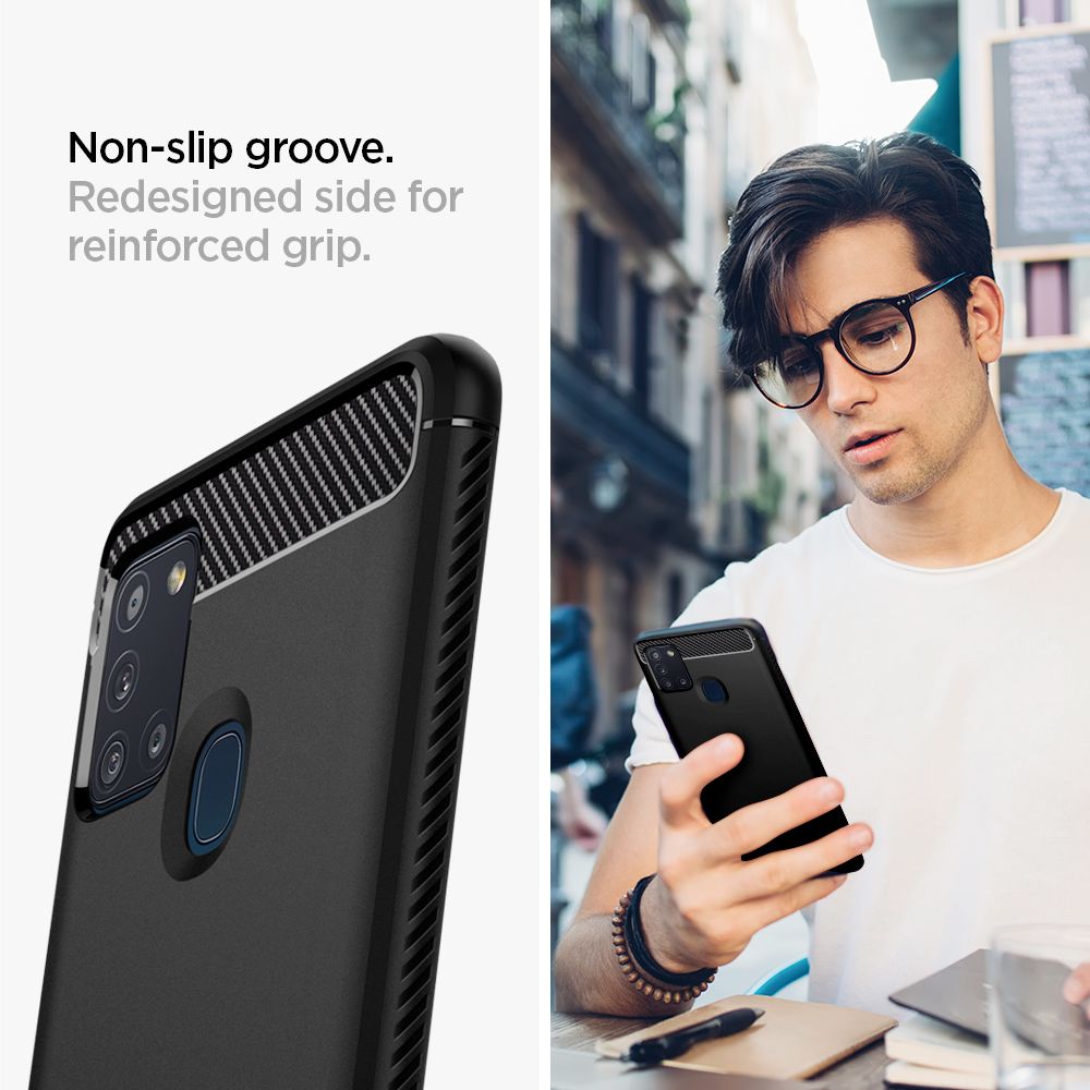 Spigen
Spigen Rugged Armor Galaxy A21s - Matte Black