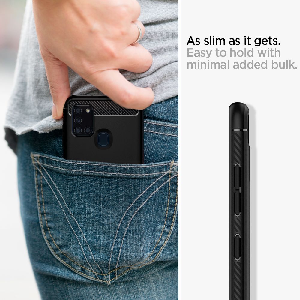 Spigen
Spigen Rugged Armor Galaxy A21s - Matte Black