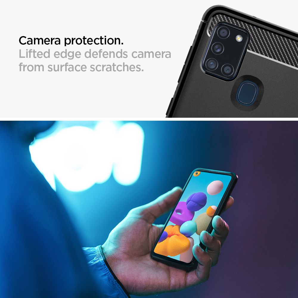 Spigen
Spigen Rugged Armor Galaxy A21s - Matte Black