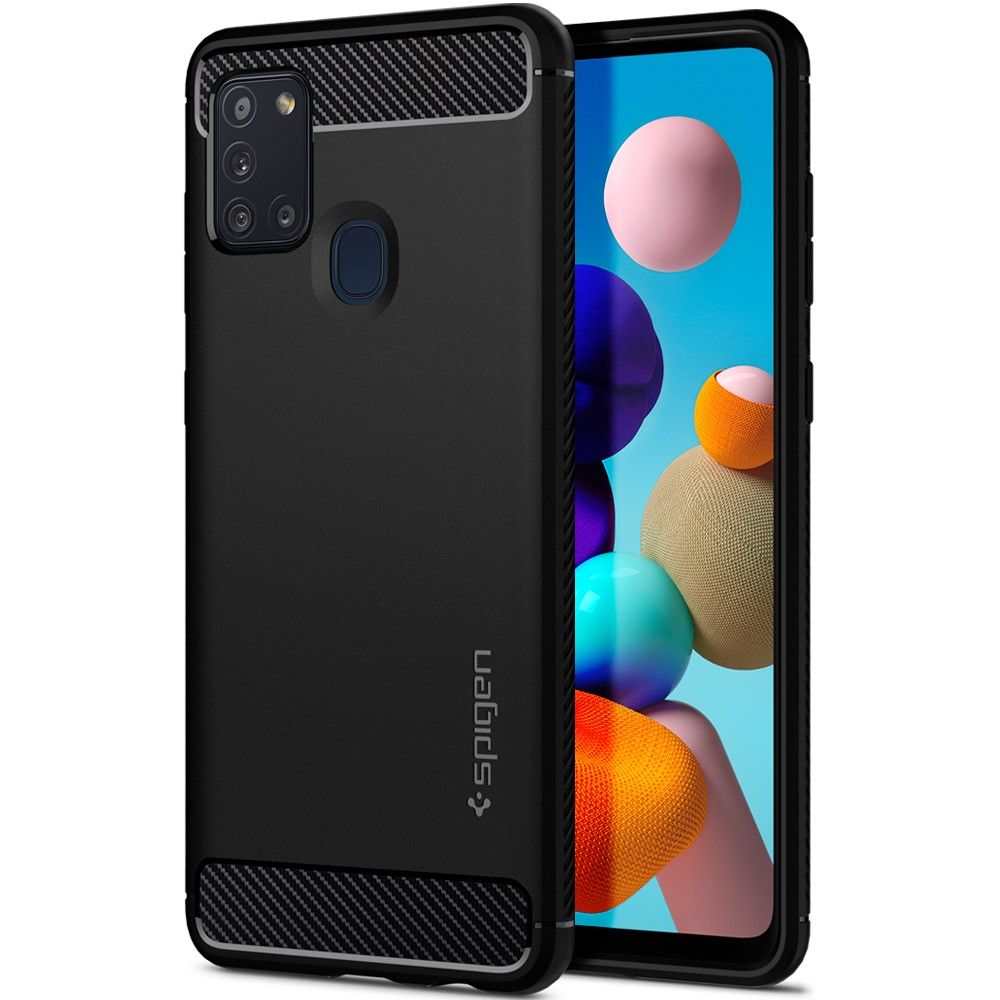 Spigen
Spigen Rugged Armor Galaxy A21s - Matte Black