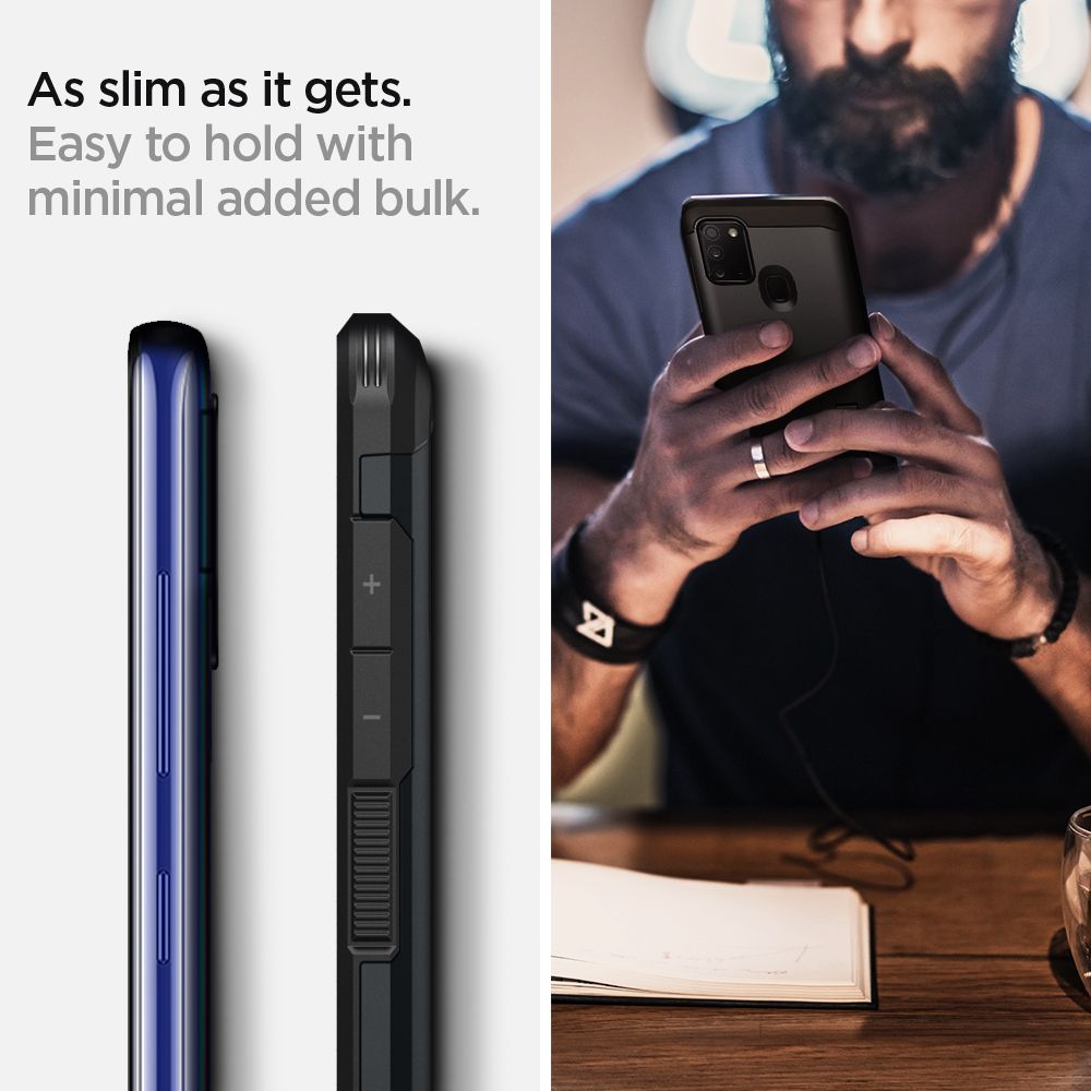 Spigen
Spigen Tough Armor Galaxy A21S -Metal Slate