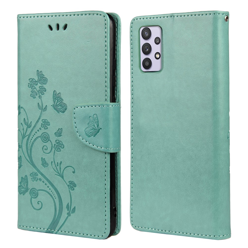 A-One Brand
Butterfly Plånboksfodral Samsung Galaxy A32 5G - Turkos