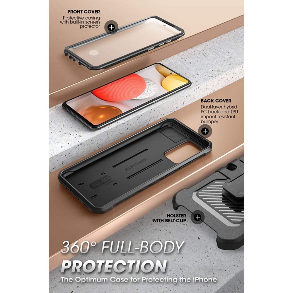 SupCase - Supcase - Unicorn Beetle Pro Mobilskal Galaxy A52/A52S 5g - Svart